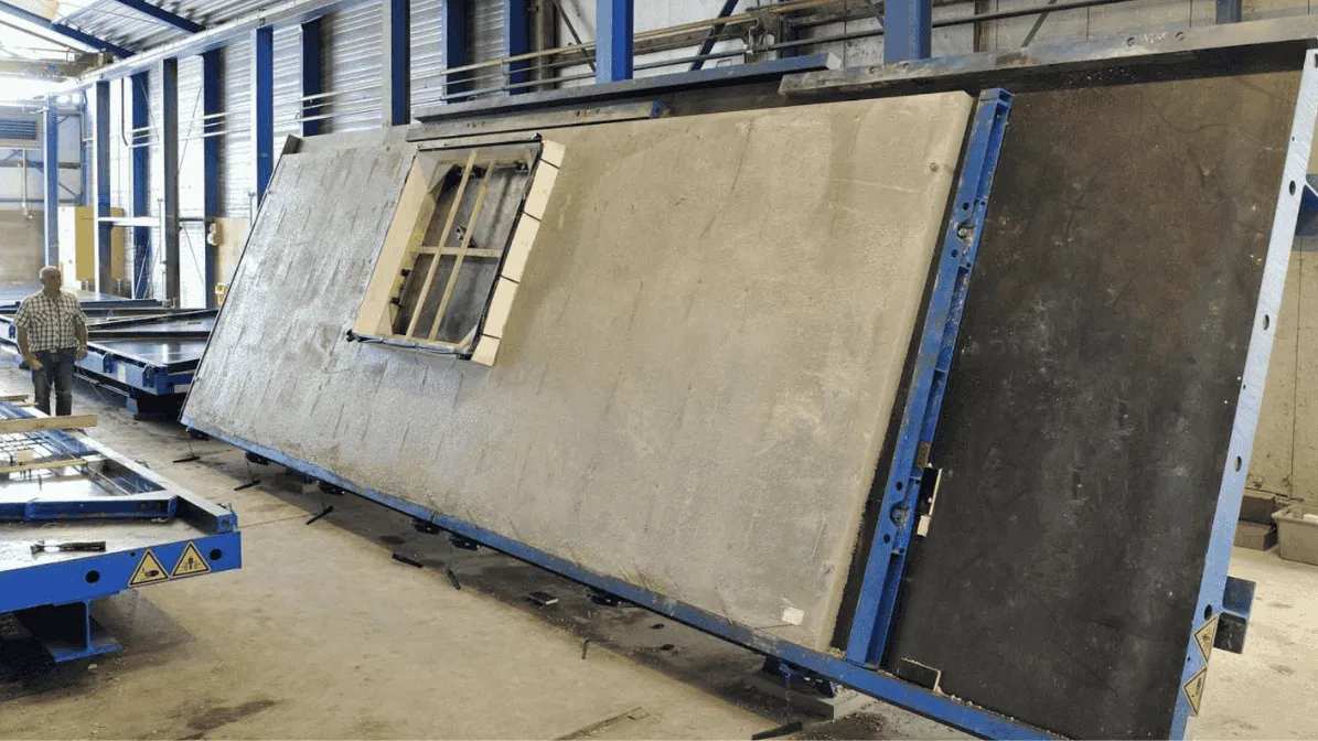 Prefabrik Beton Panel Kalıpları