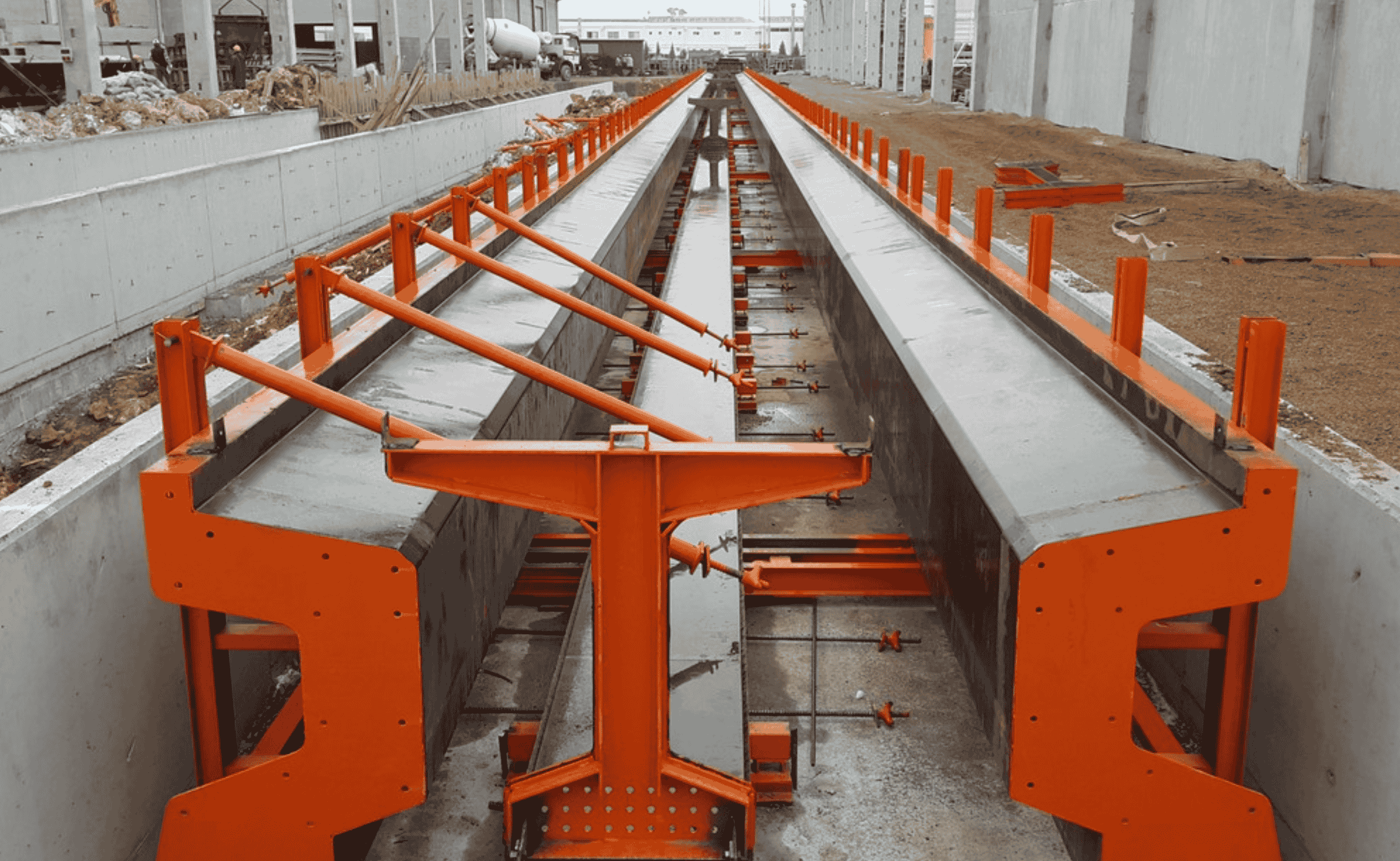 Prefabrik Köprü Kirişi Kalıpları